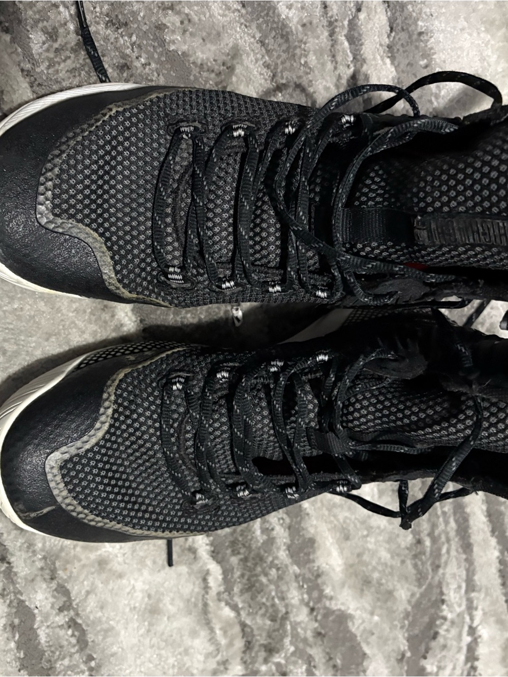 Under Armour Black and White Women's Sport Sneakers